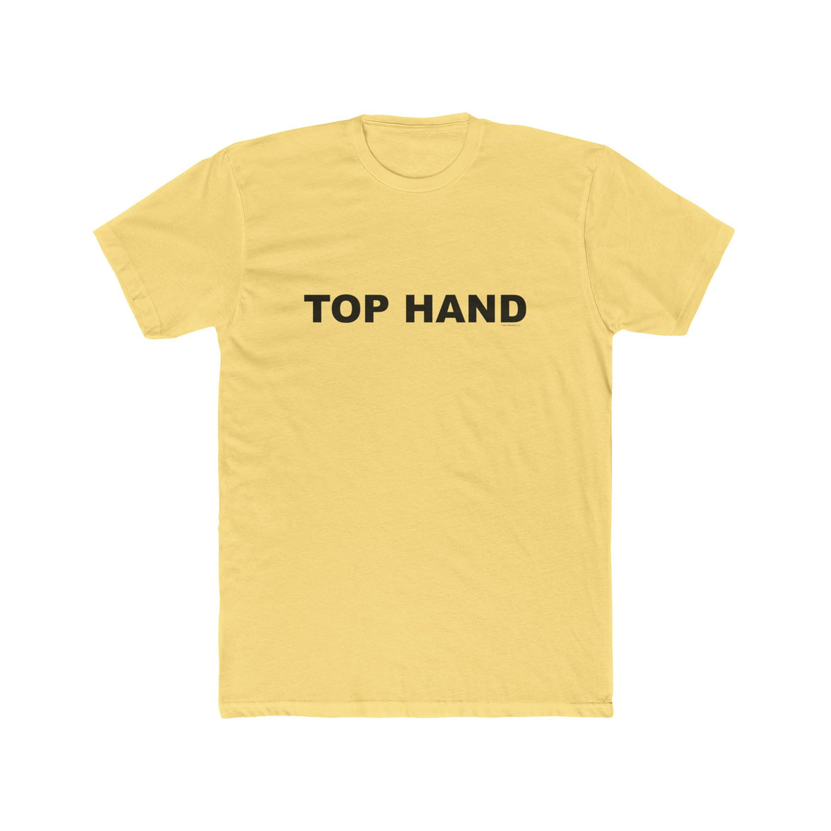 TOP HAND: Unisex Cotton Crew Tee