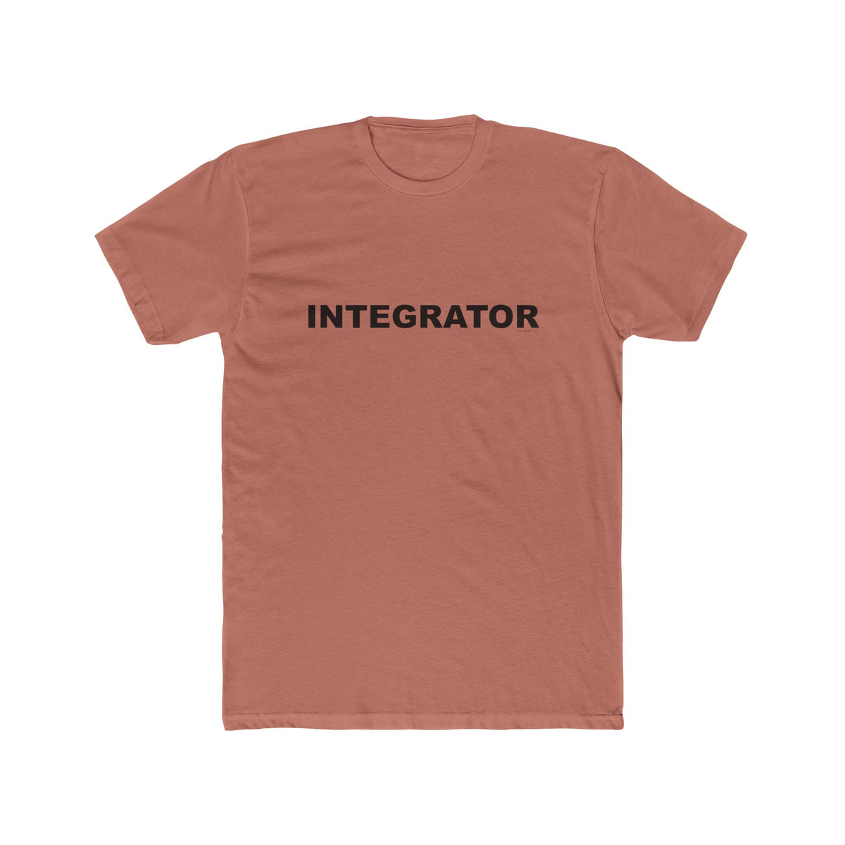 INTEGRATOR: Unisex Cotton Crew Tee