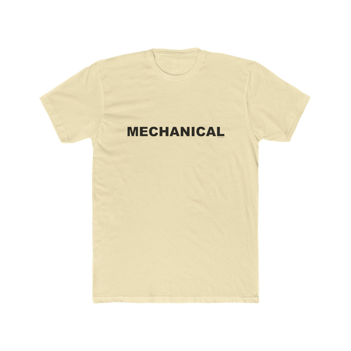 MECHANICAL: Unisex Cotton Crew Tee