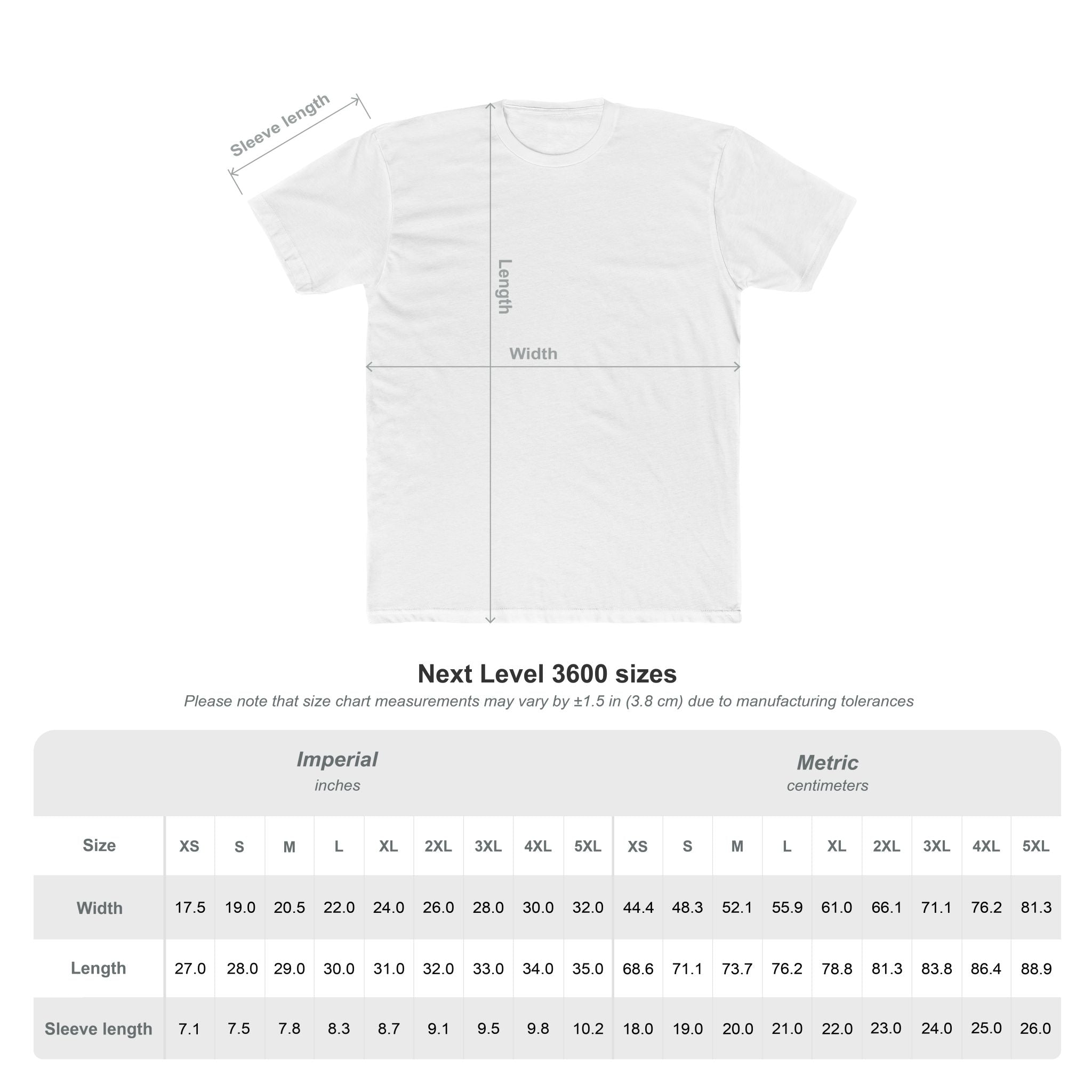 BUILT RIGHT: Unisex Cotton Crew Tee