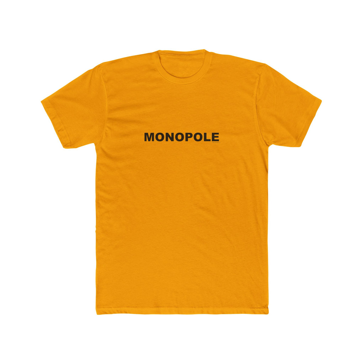 MONOPOLE: Unisex Cotton Crew Tee