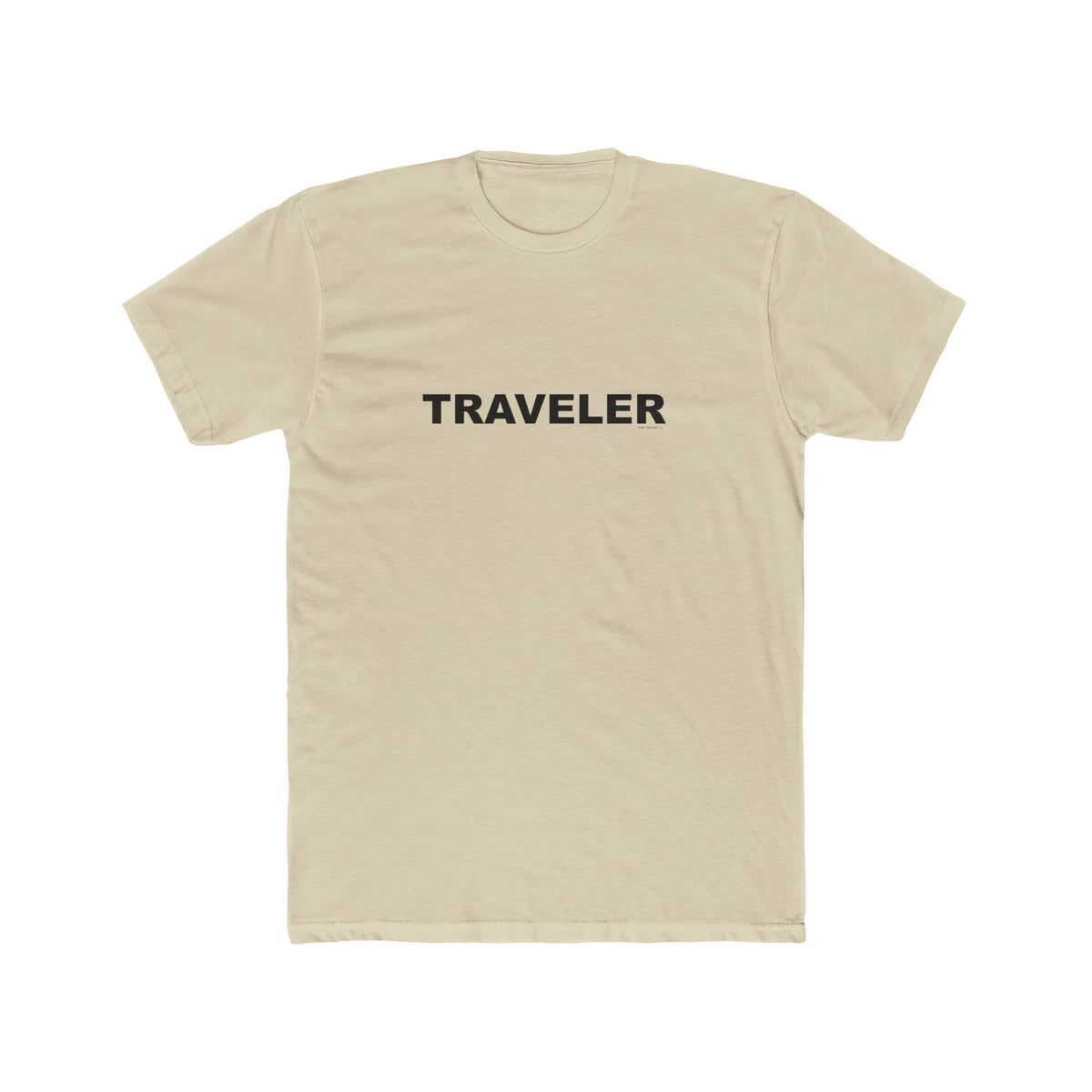 TRAVELER: Unisex Cotton Crew Tee