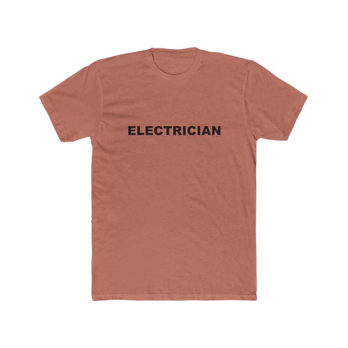 ELECTRICIAN: Unisex Cotton Crew Tee