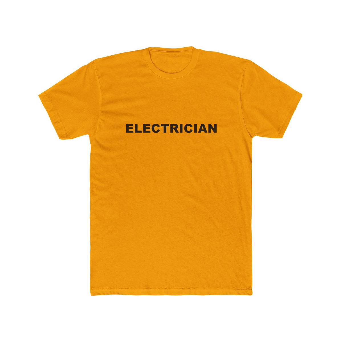 ELECTRICIAN: Unisex Cotton Crew Tee