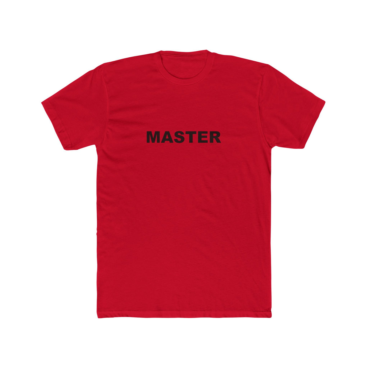 MASTER: Unisex Cotton Crew Tee