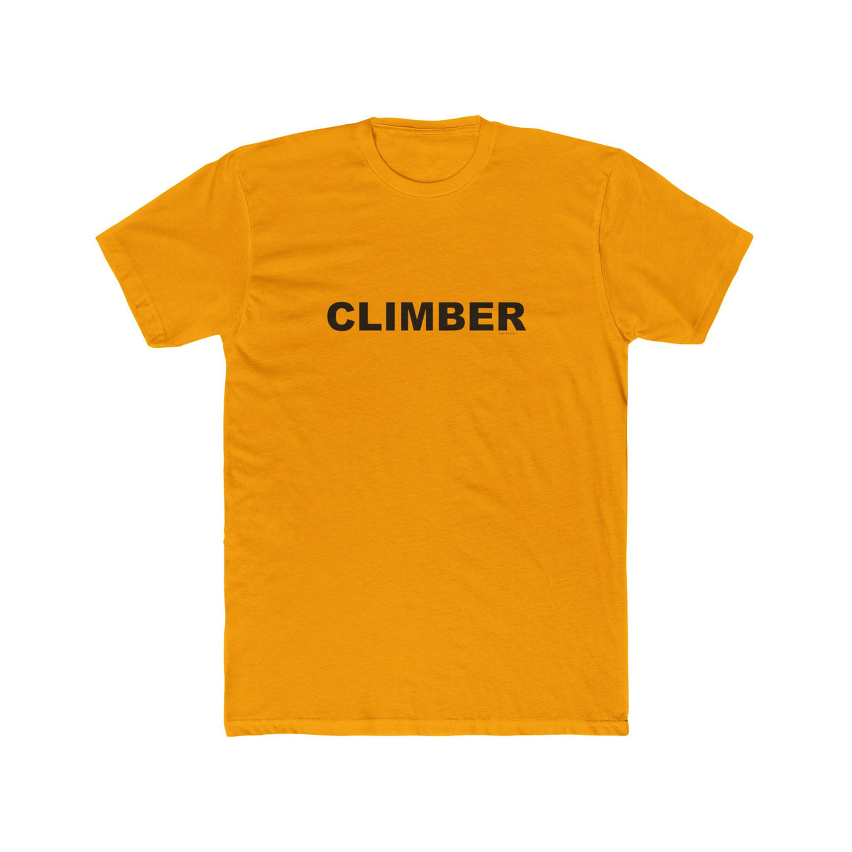CLIMBER: Unisex Cotton Crew Tee