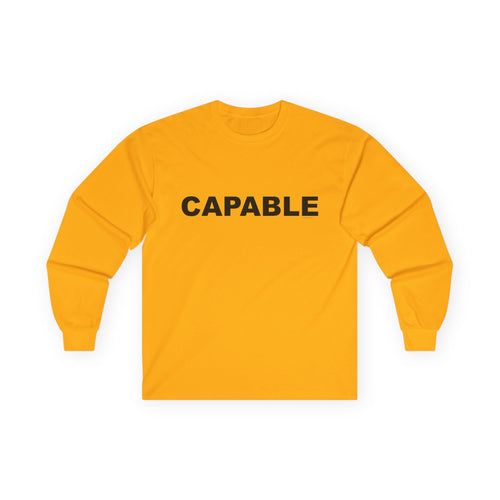 CAPABLE: Unisex Ultra Cotton Long Sleeve Tee
