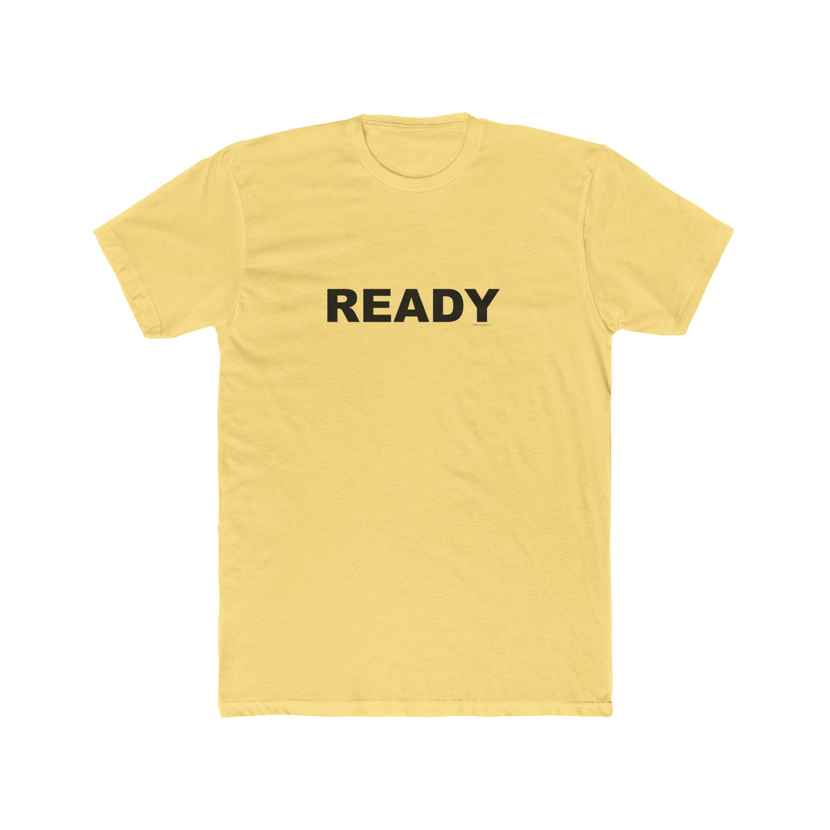 READY: Unisex Cotton Crew Tee