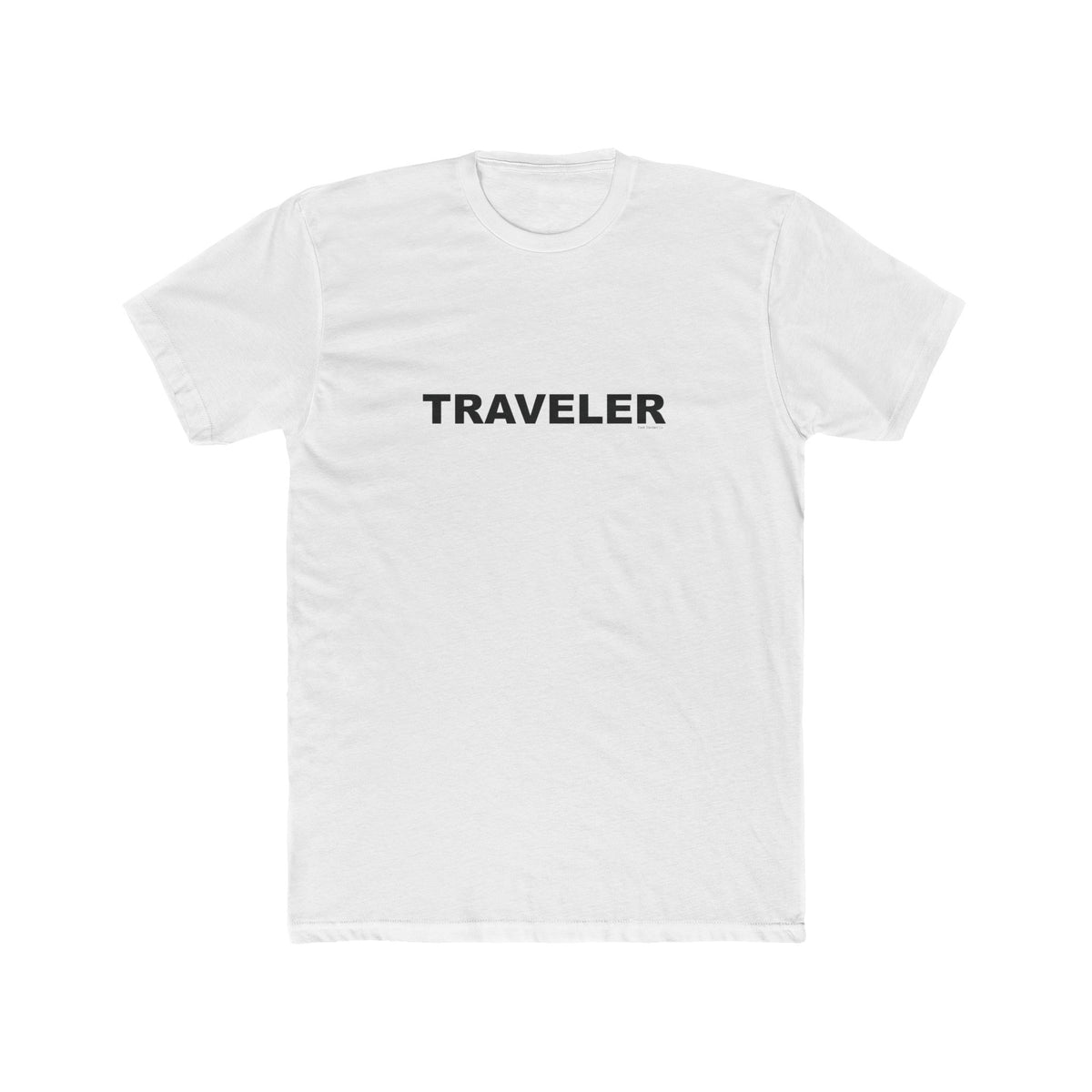 TRAVELER: Unisex Cotton Crew Tee