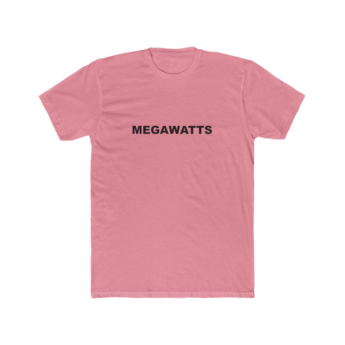 MEGAWATTS: Unisex Cotton Crew Tee