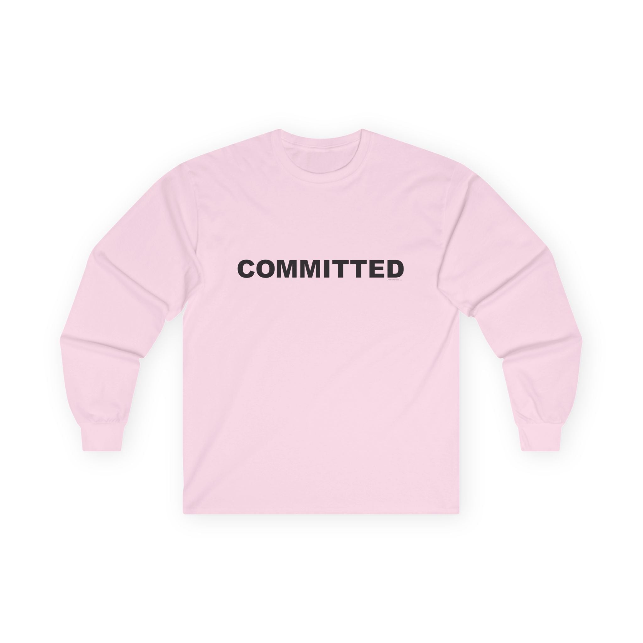Copy of COMMITTED: Unisex Ultra Cotton Long Sleeve Tee