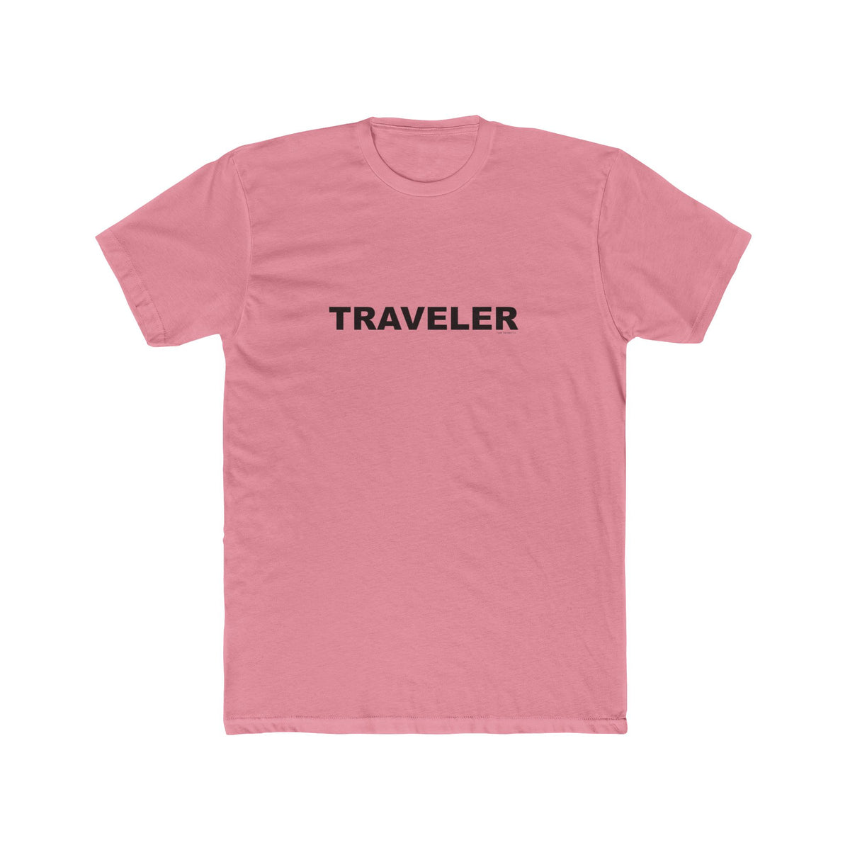 TRAVELER: Unisex Cotton Crew Tee