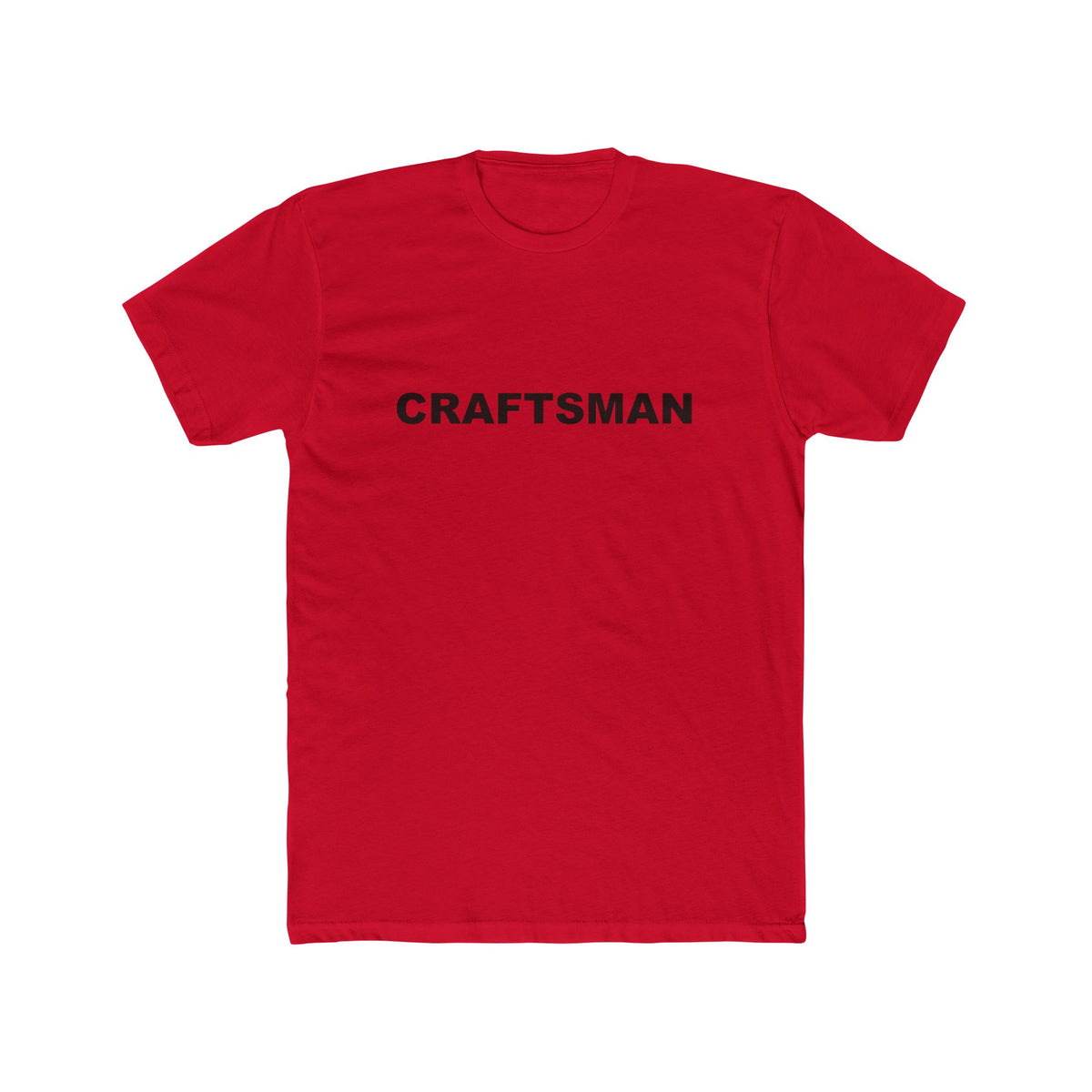 CRAFTSMAN: Unisex Cotton Crew Tee