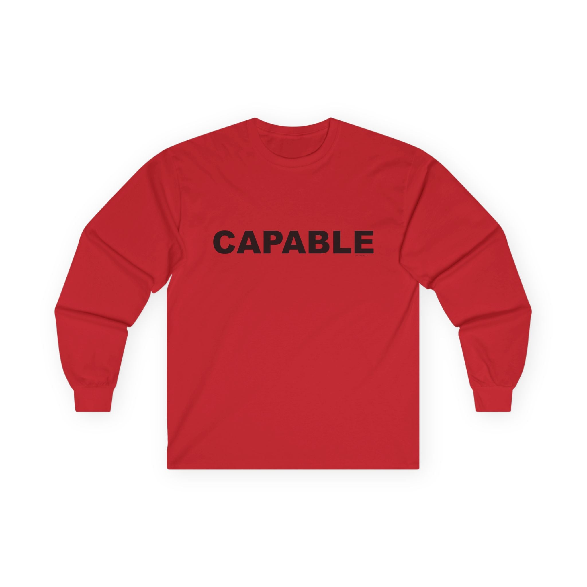 CAPABLE: Unisex Ultra Cotton Long Sleeve Tee