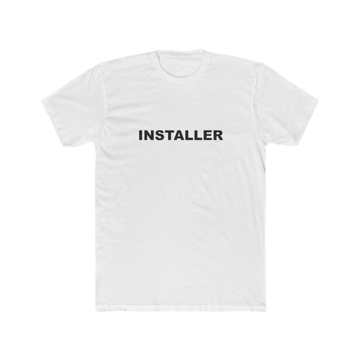 INSTALLER: Unisex Cotton Crew Tee
