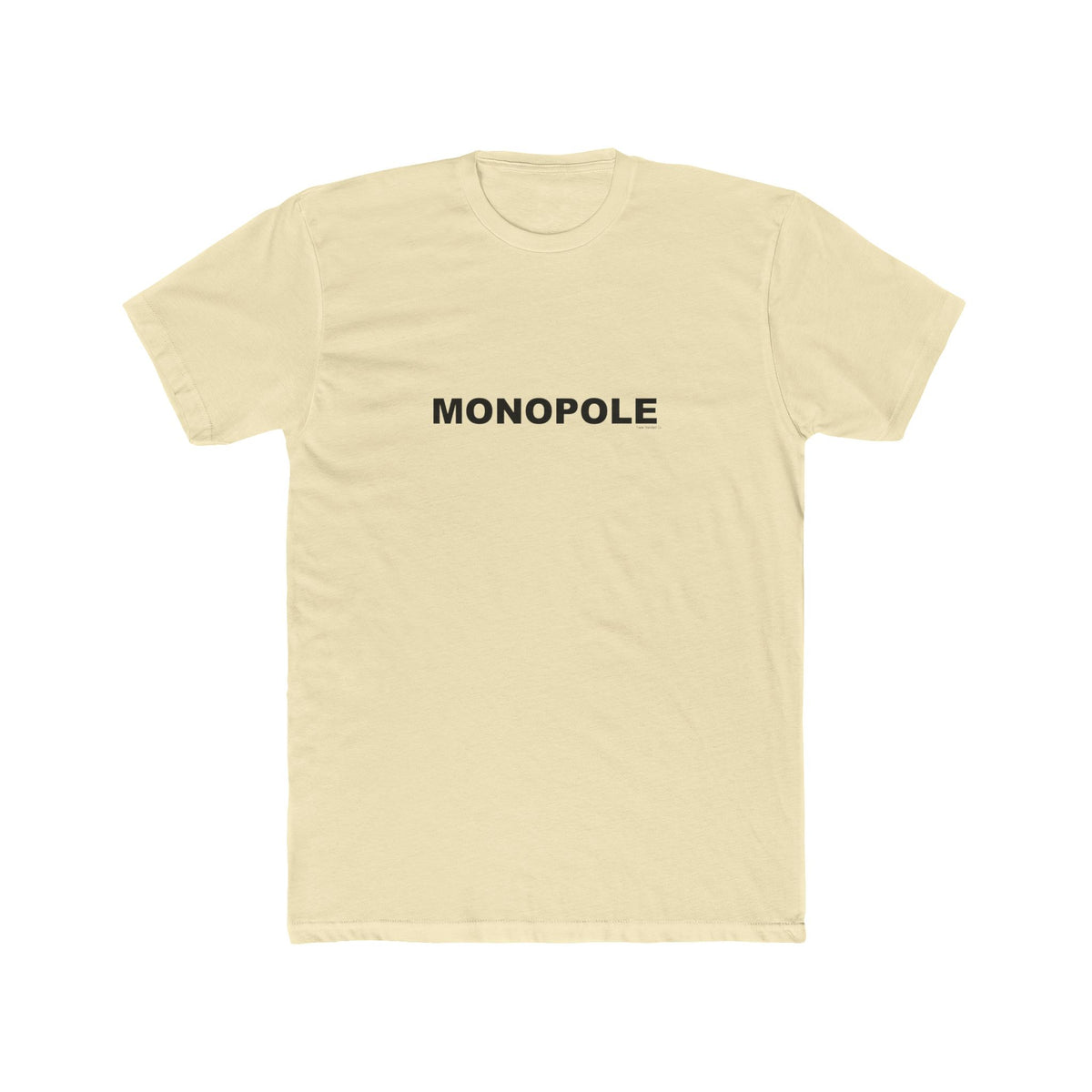 MONOPOLE: Unisex Cotton Crew Tee