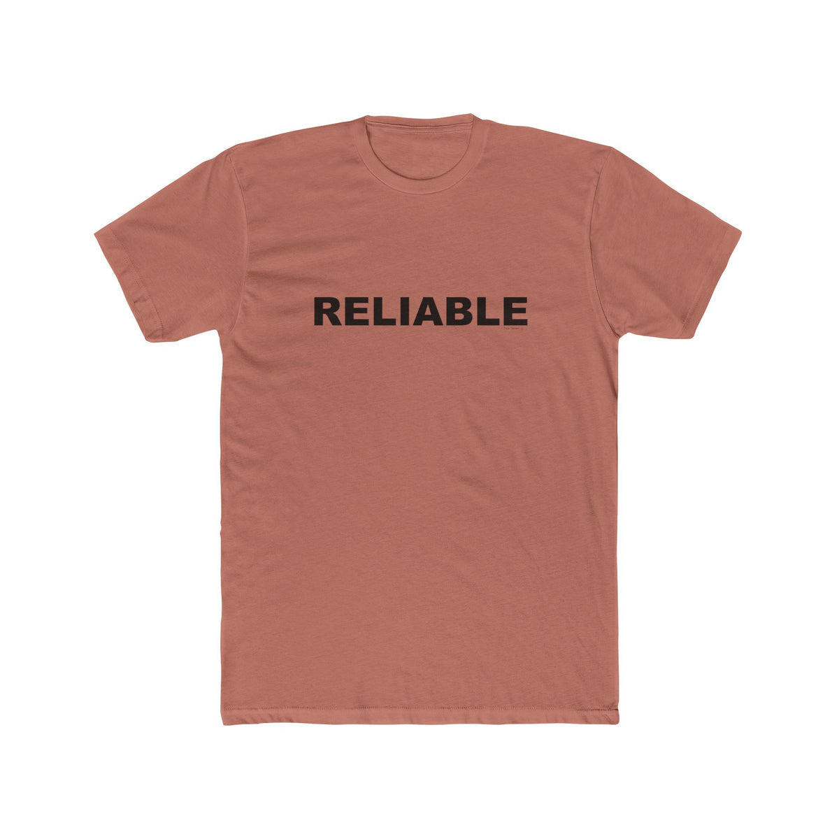 RELIABLE: Unisex Cotton Crew Tee