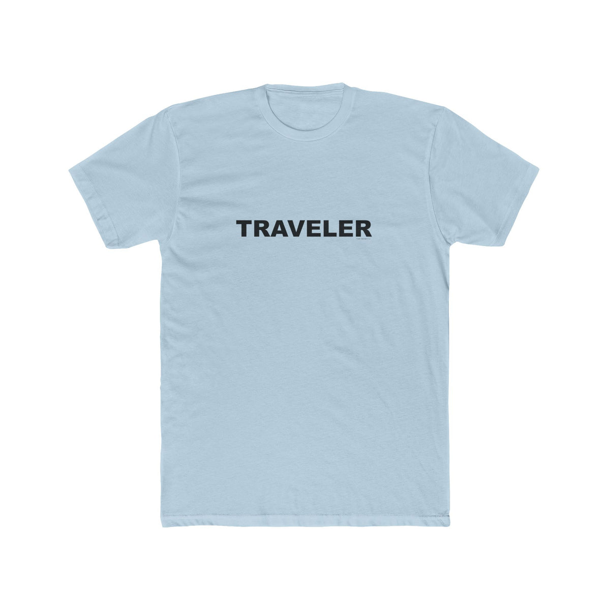 TRAVELER: Unisex Cotton Crew Tee