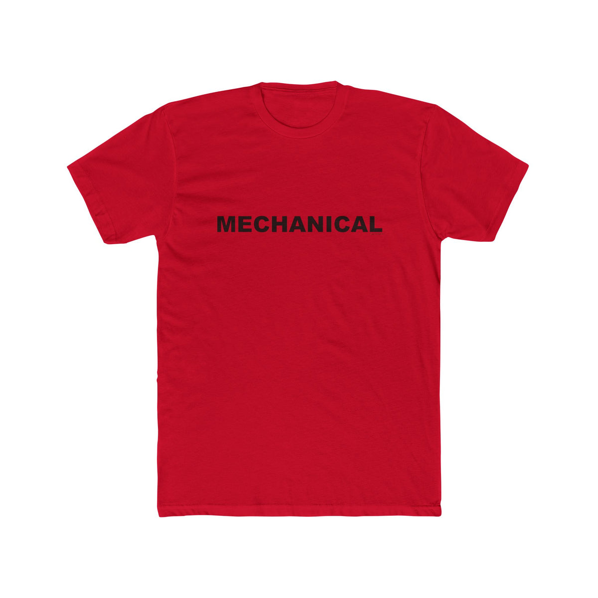 MECHANICAL: Unisex Cotton Crew Tee