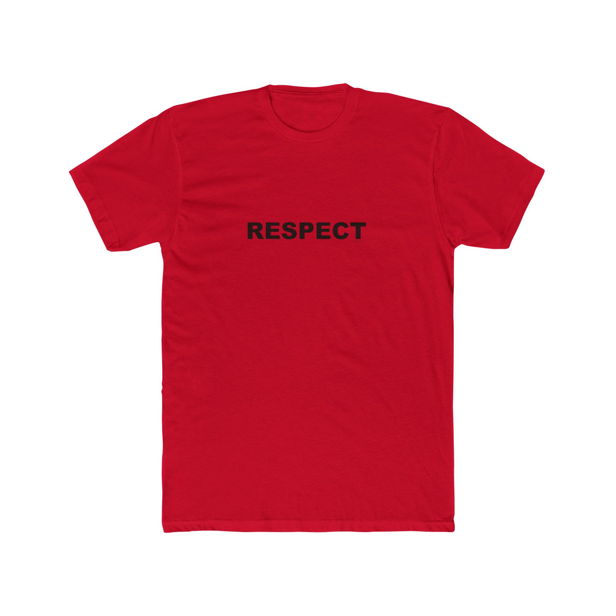 RESPECT: Unisex Cotton Crew Tee